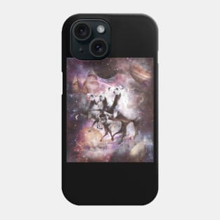 Epic Outer Space Horse Phone Case