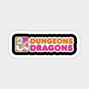 Dragon & Donuts Magnet