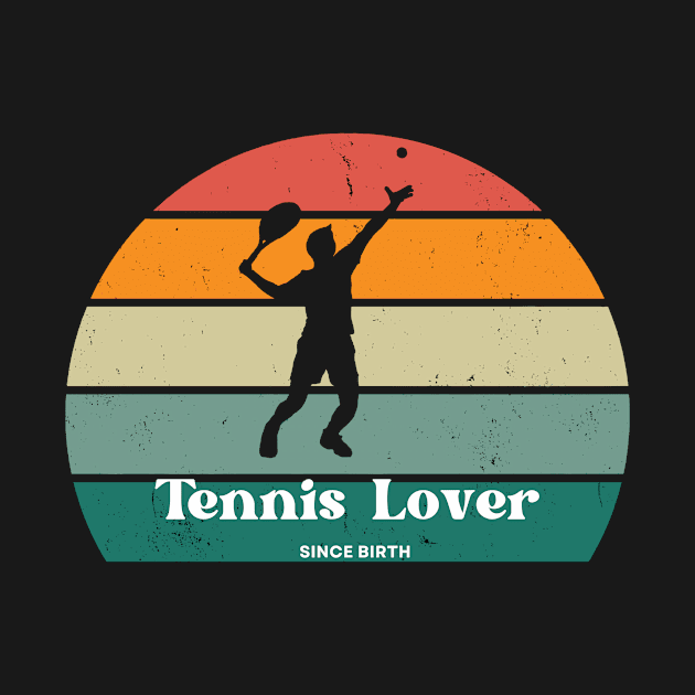 Court Master Tennis Tee - Love the Game by SakuraInsights