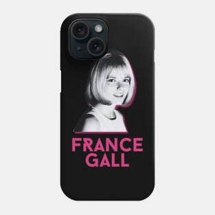 France gall\\retro fan art Phone Case