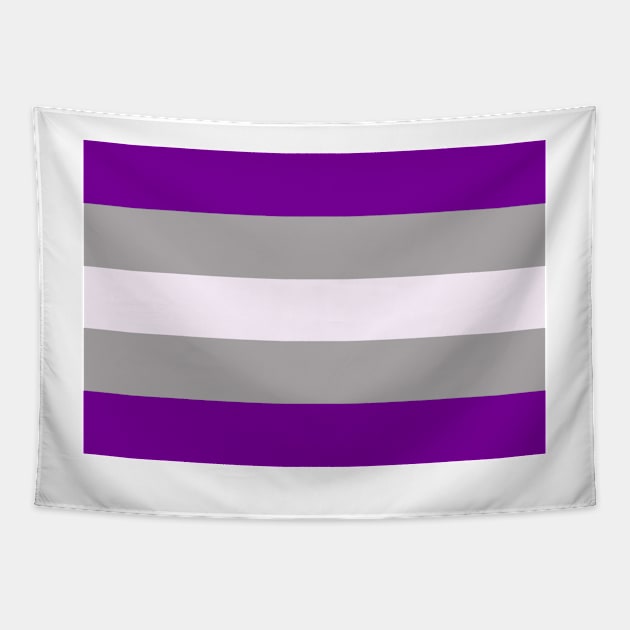 Greysexual Pride Flag Tapestry by JustGottaDraw