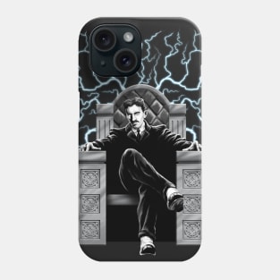 TESLA-ELECTRIC CHAIR Phone Case