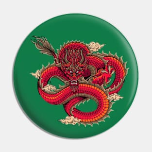 Red Dragon Pin