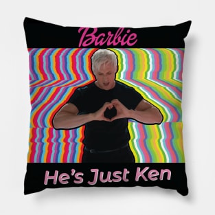 Barbie, Ken Love Sign Pillow