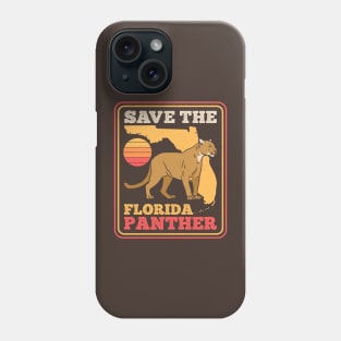 Save The Florida Panther Phone Case