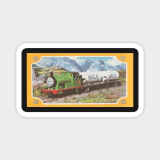 Thomas the Tank Engine Vintage Stamp - Percy Magnet