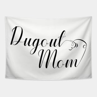 Dugout Mom || Baseball Tapestry