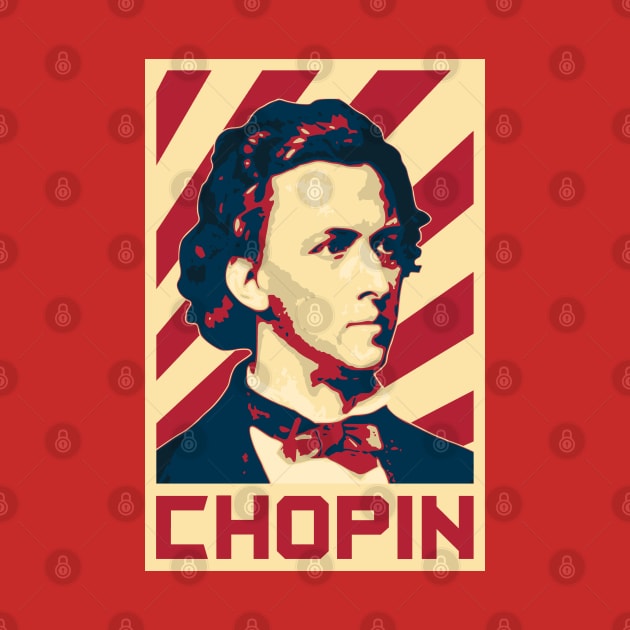 Chopin Retro Propaganda by Nerd_art