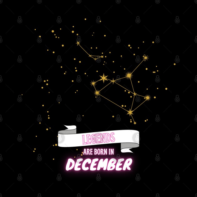 Born in December - Sagittarius by la chataigne qui vole ⭐⭐⭐⭐⭐