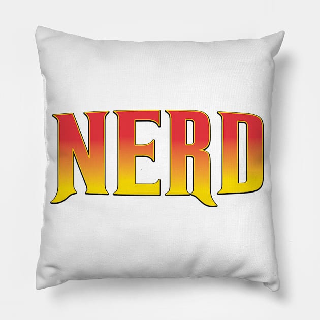 Nerd Pillow by nickemporium1