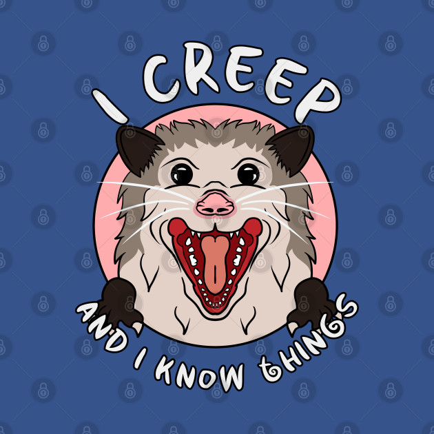 Creepy Possum - Possum - T-Shirt