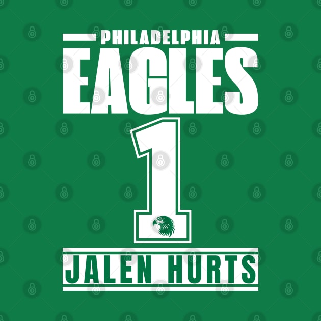 Philadelphia Eagles Jalen Hurts 1 American Football by ArsenBills