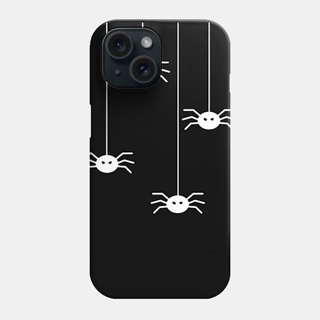 Scary Spiders Pattern Phone Case by DAHLIATTE