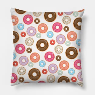 Doughnut Pattern Pillow