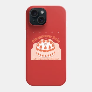 102 Years Strawberry Days Pleasant Grove Utah Celebration Phone Case