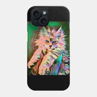 Iridescent Lynx Cub Phone Case