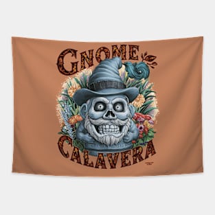 Gnome Calavera Tapestry