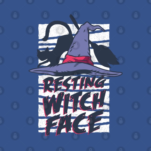 Resting Witch Face Halloween Comedy by madeinchorley