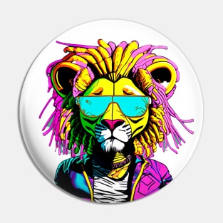 Dread Lion Pin