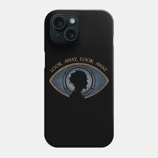 Look Away, Look Away Phone Case by Fishmas