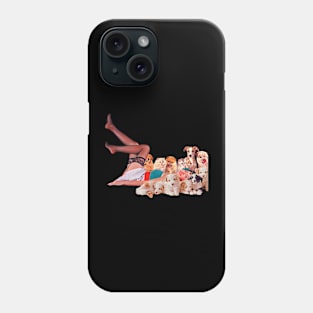 I Want All The Dogs - Vintage Pinup Dog Lover Phone Case