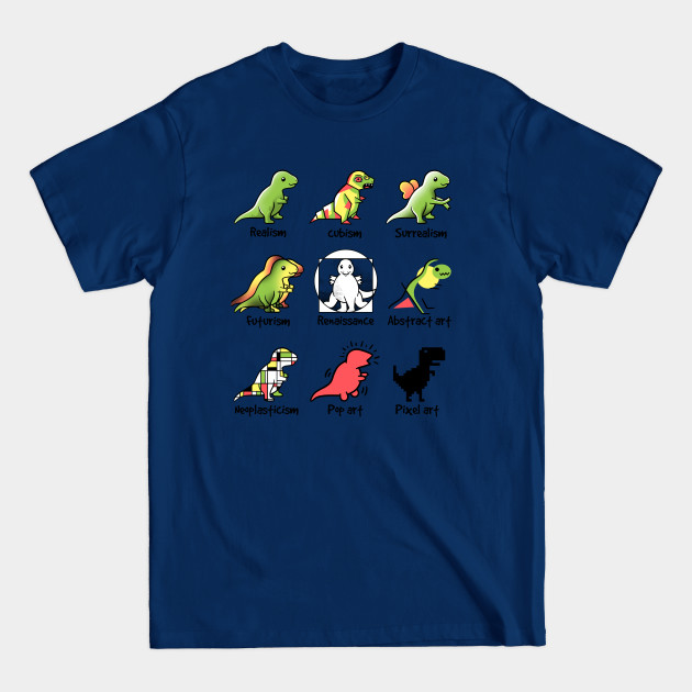 t-rex art - T Rex - T-Shirt