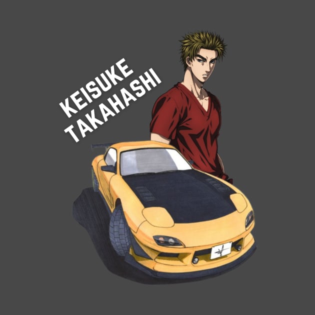 Keisuke takahashi ( rx7 ) initial d by MOTOSHIFT