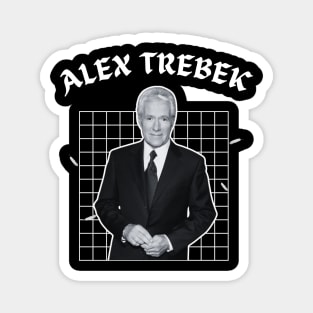 Alex trebek 80s Magnet