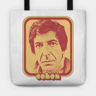 Leonard Cohen / Original Retro Fan Art Design Tote