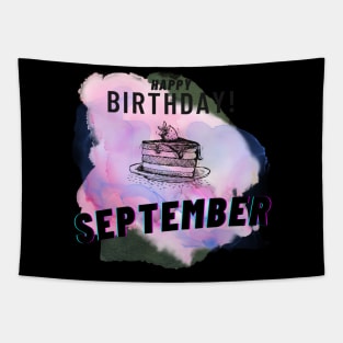 Birthday September # 9 Tapestry