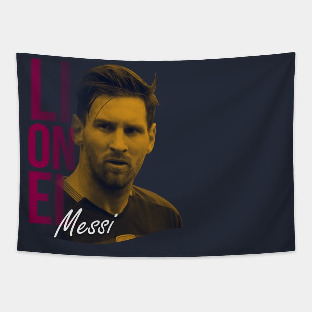 Messi The La Pulga Tapestry by pentaShop