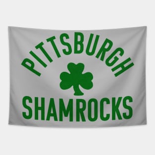 Defunct Pittsburgh Shamrocks Hockey Tapestry