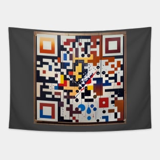 RickRoll QR Code Painting Tapestry