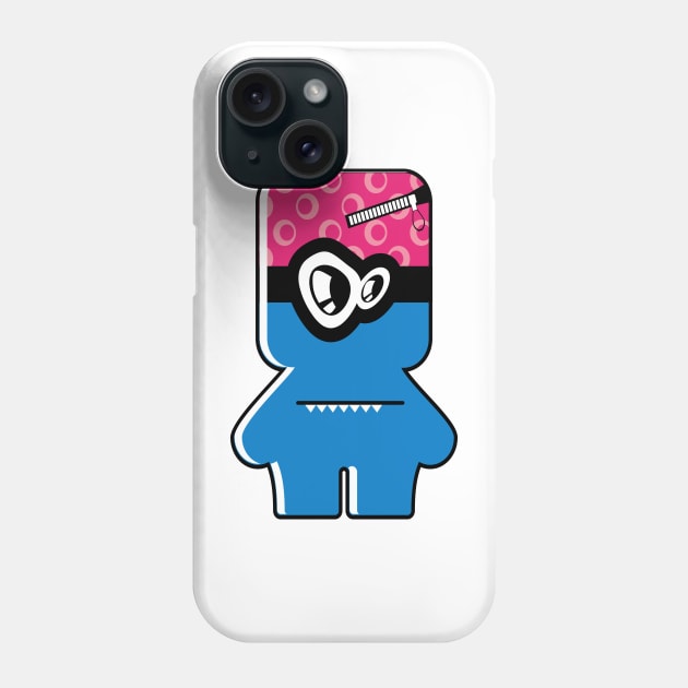 cartoon funny cute The owner of the glasses Phone Case by walidhamza