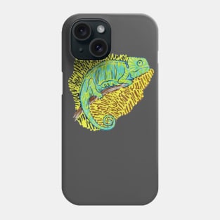 chameleon is not alone Phone Case