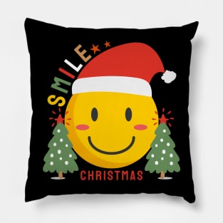 Smile Christmas Pillow