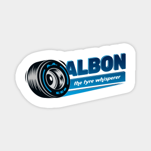 Albon the tyre whisperer Magnet