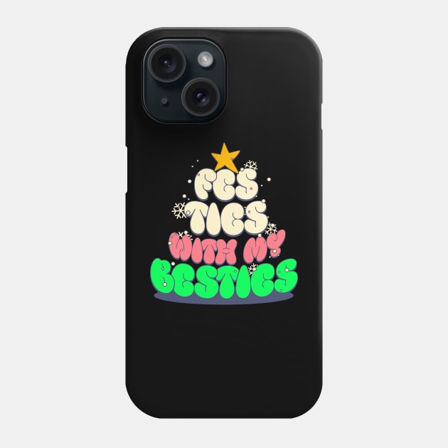 Merry Christmas And Happy New Year Phone Case by Outrageous Flavors