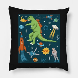 Trouble in the Astroid Belt Pillow