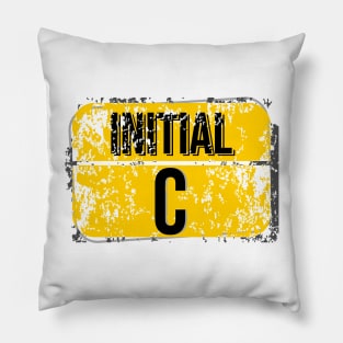 For initials or first letters of names starting with the letter c Pillow