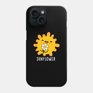 Sunflower Cute Sun And Flower Pun Phone Case