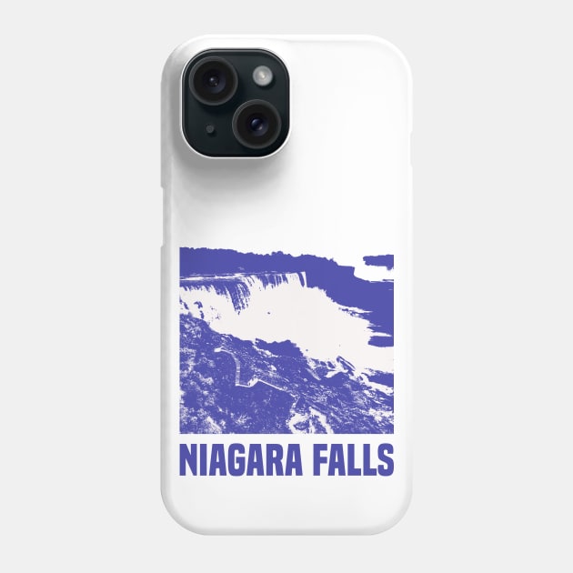 Niagara Falls Phone Case by Den Vector