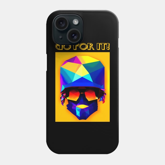 GO FOR IT GYPSY LIFESTYLE Phone Case by CartWord Design