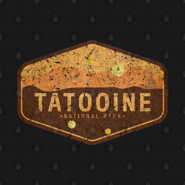 Tatooine National Park - VINTAGE by bengkelmarimin