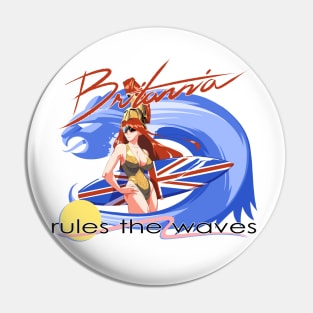 Britannia Rules the Waves Pin