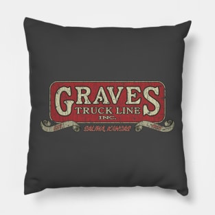 Graves Truck Line 1935 Pillow