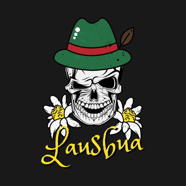 Lausbua Bavaria Skull Bavarian Costumes by Foxxy Merch