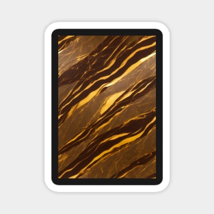 Gild Marble Gold Stone Pattern Texture, for people loving elegant, luxury and gold #6 Magnet