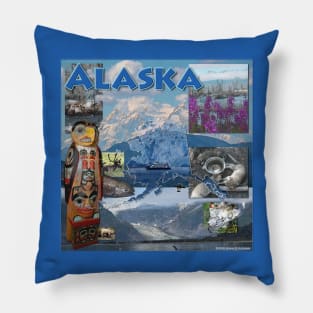 Alaska Collage Pillow