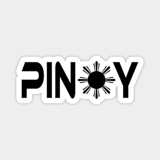 Pinoy Third Culture Series (Black) Magnet